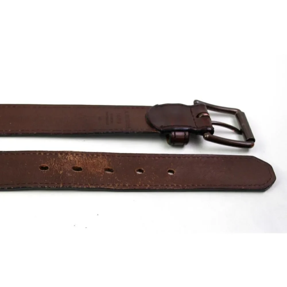 Levi's BROWN REAL LEATHER 1 3/8